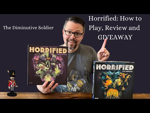 Horrified how to play, review and giveaway