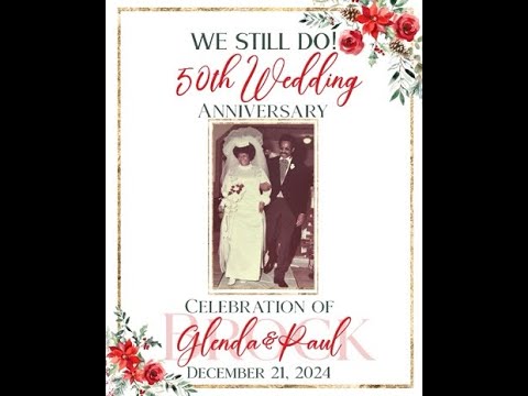 Brock 50th Anniversary Wedding Slideshow