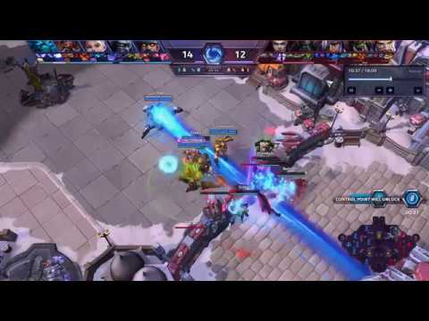 Heroes of the Storm - Planet Cracker + Graviton Surge Combo