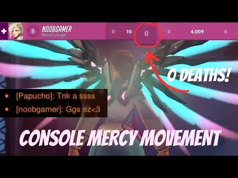 Mercy is UNKILLABLE! 0 deaths as Mercy ✨Educational Console Mercy Gameplay✨ ~ Overwatch 2