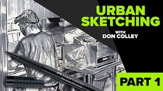 Urban Sketching Series using Pitt Artist Pens with Don Colley