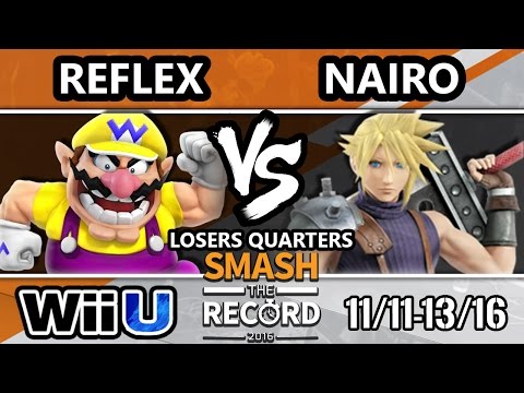 STR 2016 Smash 4 - NRG | Nairo (Cloud) Vs. Reflex (Wario) SSB4 Losers Quarters - Smash Wii U