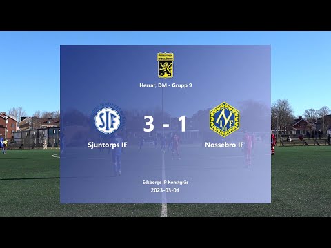 230304 Sjuntorps IF - Nossebro IF, Höjdpunkter