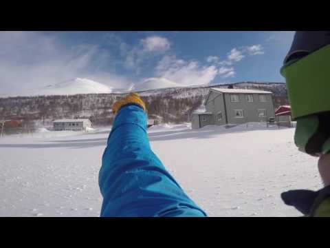 Ski Touring in the Lygen Alps, Norway