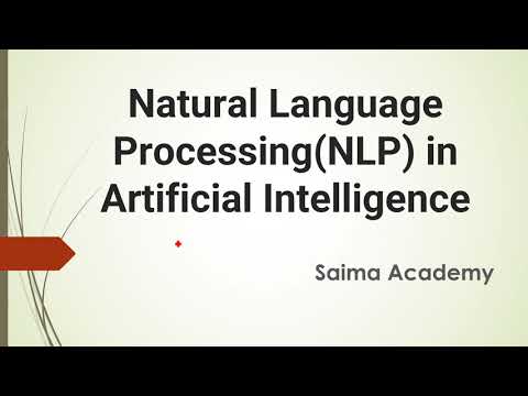 What Is Natural Language Processing in Artificial Intelligence NLP with Demo Urdu Hindi