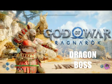 God of War Ragnarok - Boss drago segreto -  (come attivare la statua di Dragon Beach).