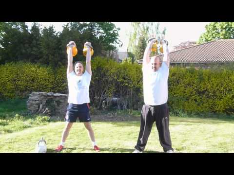 Double 16kg kettlebell snatches - 5 mins, 80 reps.mpg