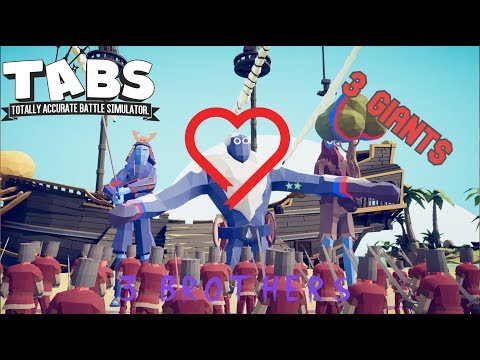 TABS II 3 GIANT VS EVERY Faction II SECRET UNITS