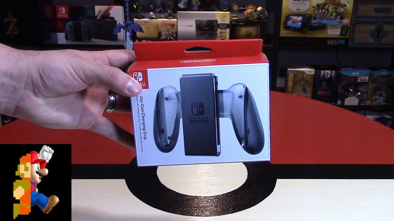 Тримач для геймпадів Nintendo Joy-Con Charging Grip Купити в Україні