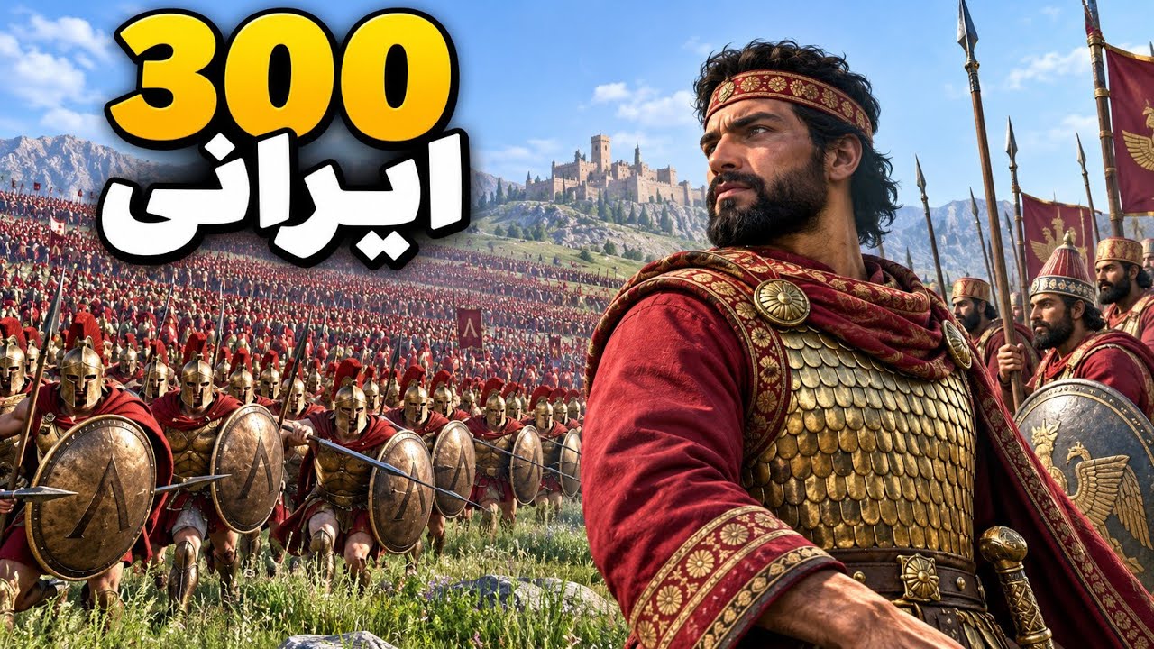 با ۳۰۰ ایرانی به جنگ اسپارتا رفتم! هخامنشیان bannerlord 