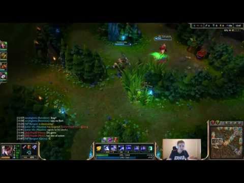Bjergsen vs Ocelote - Quinn vs Cassiopeia «MANIAC» (Diamond l)