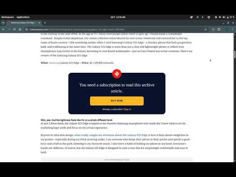 Item video thumbnail