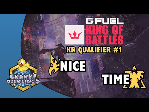Nice vs TIME - PvT | G Fuel King of Battles 2 - Korea Server Qualifier #1 | EPT Tournament