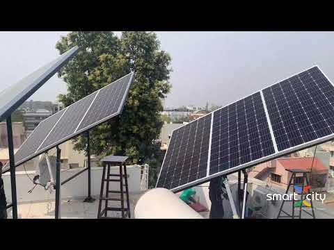 Hybrid Solar Tracking System | Solar Smart City Project by SmartX City