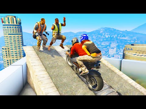 GTA 5 Funny/Crazy Jump Compilation #17 (GTA 5 Fails Funny Moments)