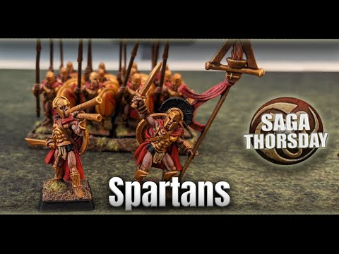 Spartan Faction Review with James! SAGA THORSDAY 300