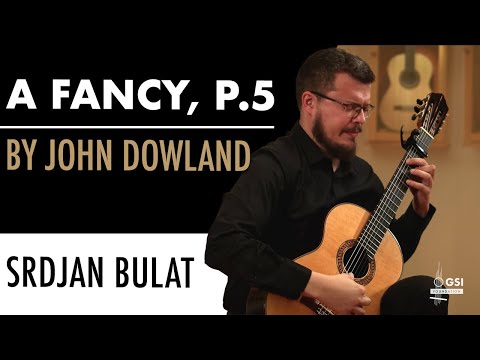 Srdjan Bulat performs John Dowland's "A Fancy, P.5" on a 2014 Garrett Lee classical guitar