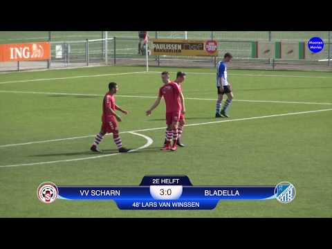 Doelpunten bekerwedstrijd VV Scharn-VV Bladella 16-09-2018