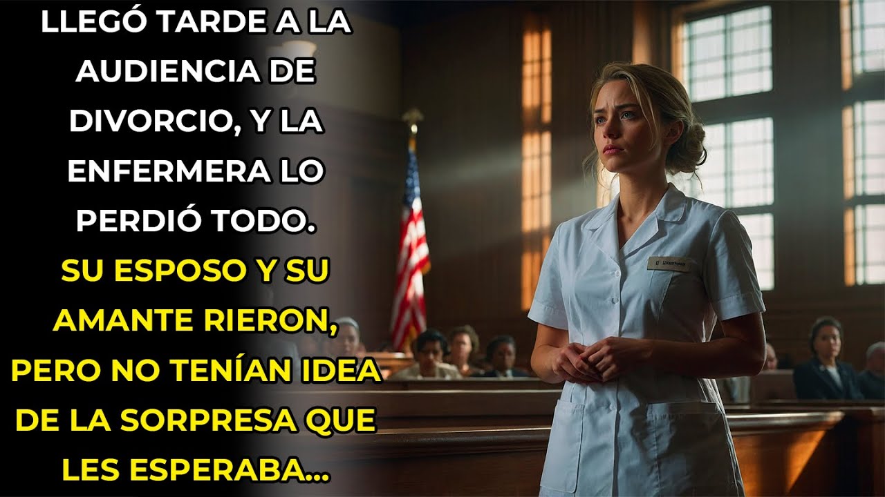 TARDE PARA LA AUDIENCIA DE DIVORCIO, LA ENFERMERA PERDIÓ TODO...