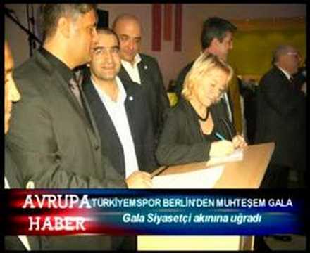 Türkiyemspor´un gala -- Eurotürk TV Avrupa Haber