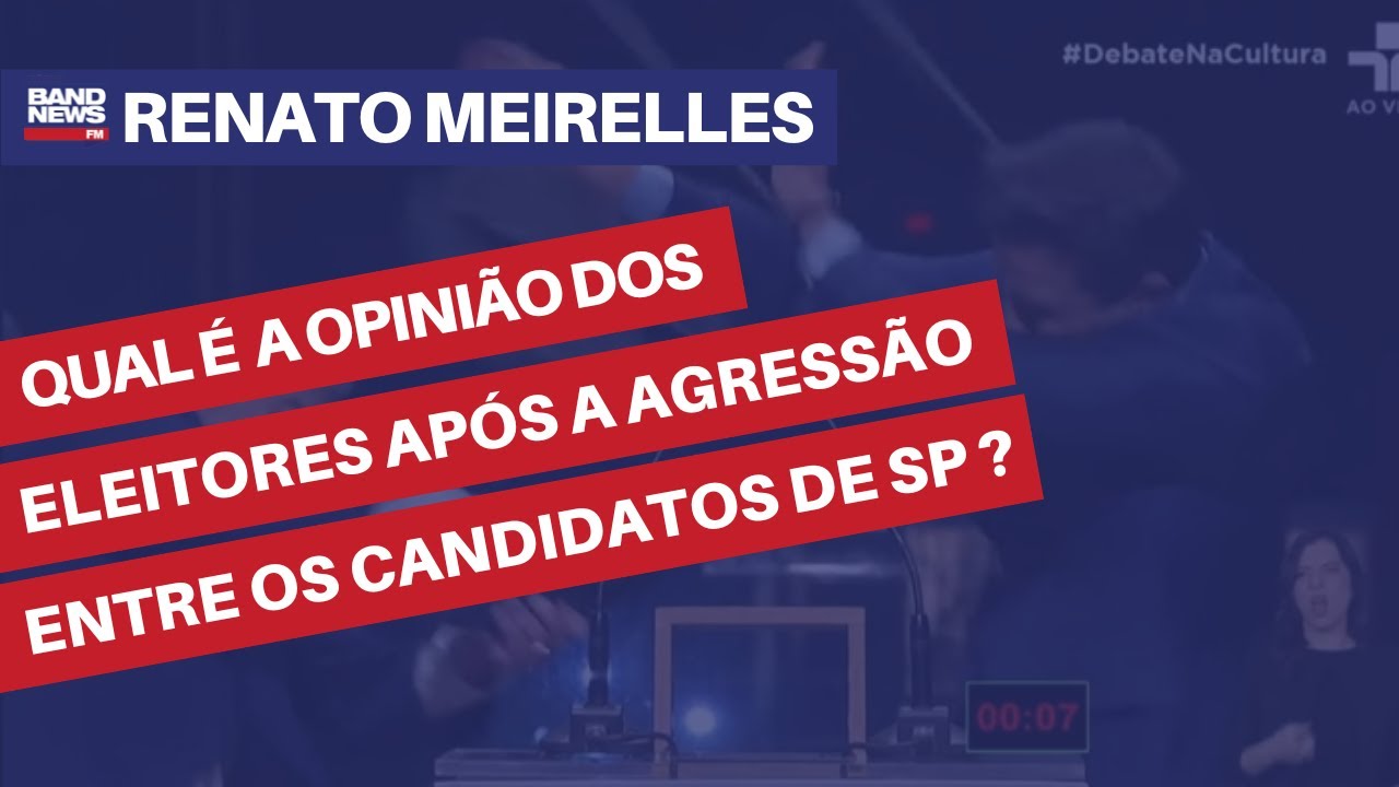 O que os eleitores de São Paulo estão pensando da agressão do candidato Datena a Marçal?