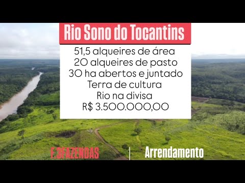 FAZENDA EM RIO SONO TOCANTINS 