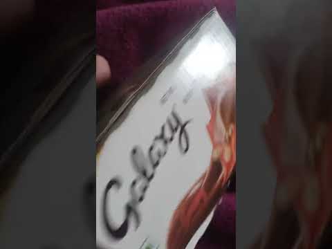 New Galaxy Crispy Composite Chocolate #shorts #galaxy #chocolate