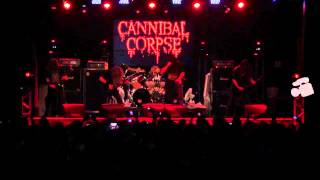 Cannibal Corpse - Addicted To Vaginal Skin (Sao Paulo/Brazil - June 23rd, 2013) @LBViDZ