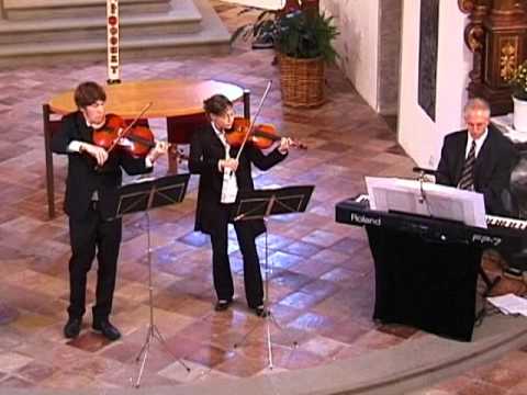 J.M. Leclair Sonate Nr. 8 für Violine, Viola, bc 2011 Familie Breuss.mpg