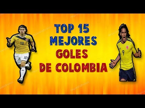TOP 15 Mejores Goles de la Selección Colombia ( Con Pekerman).