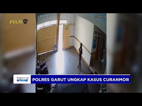 POLRES GARUT UNGKAP KASUS CURANMOR
