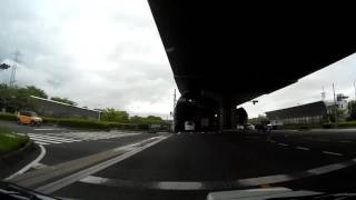 【ＳＪＣＡＭ車載動画】 国道298号線（東京外環道下）ちょこっとドライブ  「草加市新善町 ⇒ 八潮市八条」 2017/07/01