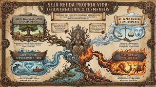 Os 4 Elementos e o Governo da Vida | Filosofia X, Autodomínio e Consciência | Podcast Filosófico 🧠 