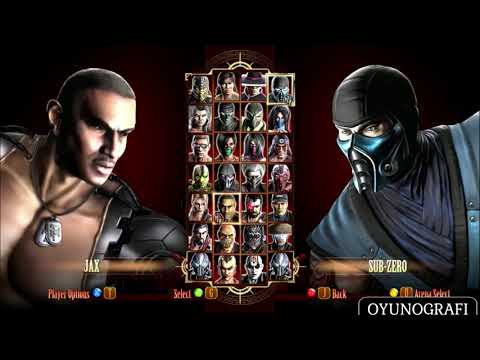Mortal Kombat: MK 1'den MK'11 e Karakter Seçme Ekranı Gelişimi / Select Screen Evolution MK1 to MK11