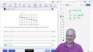 #SAT Algebra: How to Estimate Slope to Avoid Unneeded Math with a Sample @uworldcollegeprep Problem