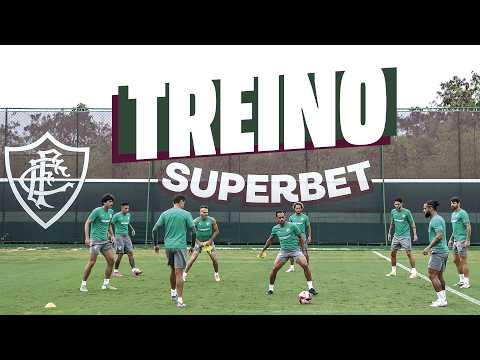 DE OLHO NO CLÁSSICO VOVÔ, FLUMINENSE REALIZA TREINO NO CT CARLOS CASTILHO