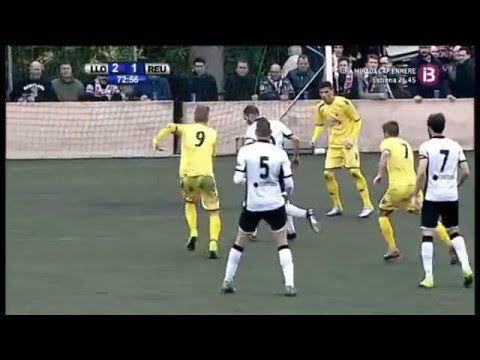 Segunda parte CD Llosetense 2 - CF Reus 1. 2ªB Grupo 3. 15/16
