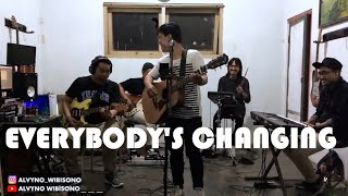 Download lagu KEANE - EVERYBODY'S CHANGING LIVE BAND [COVER BY ALVYO WIBISONO] mp3
