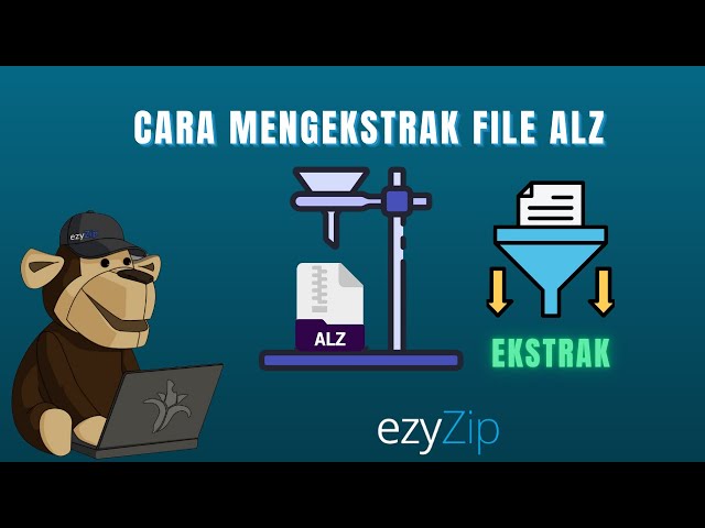 Cara Mengekstrak File ALZ Secara │ Tanpa Instalasi Perangkat Lunak