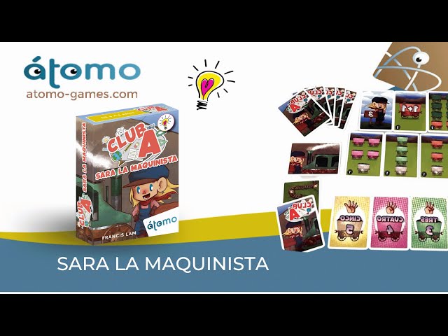 Vídeo relacionado con Atomo Games Club A: Sara la maquinista. Juego Educativo + 4 años. Primeras sumas