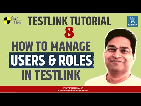 TestLink Tutorial 8 TestLink User and Roles | Create TestLink Users
