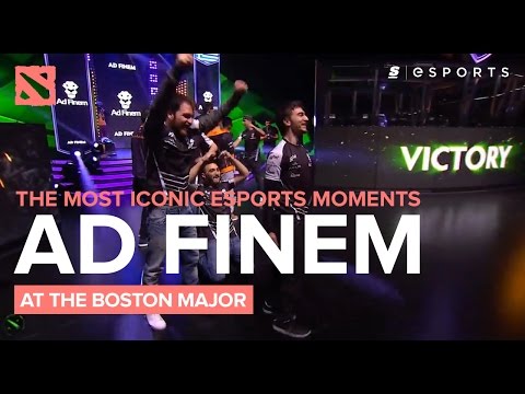 The MOST Iconic Esports Moments: Ad Finem at the Boston Major