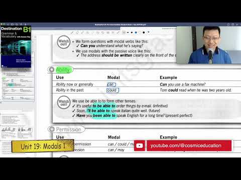 Destination B1   Unit 19 Modals 1