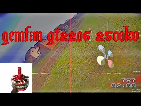 Aomway Commander DVR - Gemfan GT2206 2500kV - Dalprop T5045C - Betaflight 3.3 - StickCam BlackBox