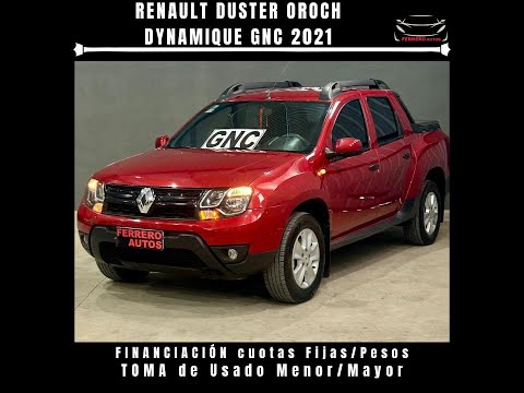 Se Vende: Renault Duster Oroch Dynamique GNC 2021-FERRERO Automotores Oncativo- Provincia de Córdoba