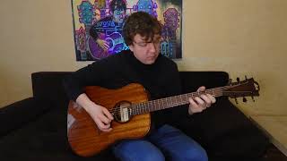 Video thumbnail for акустическая гитара Lag T98D by Владимир Лесняк