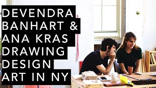 Where They Create | Devendra Banhart + Ana Kras | Drawing Design Music | New York