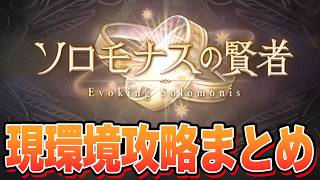 ソロモナスの賢者　現環境の攻略でクリアに必要そうな情報まとめ【グラブル】