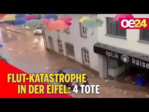 Flut-Katastrophe in der Eifel: Mindestens vier Tote