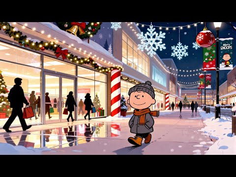 Charlie Brown Christmas Jazz Stroll ❄️🎷 Soft Jazz Music for Relaxation, Reading & Study 🎄
